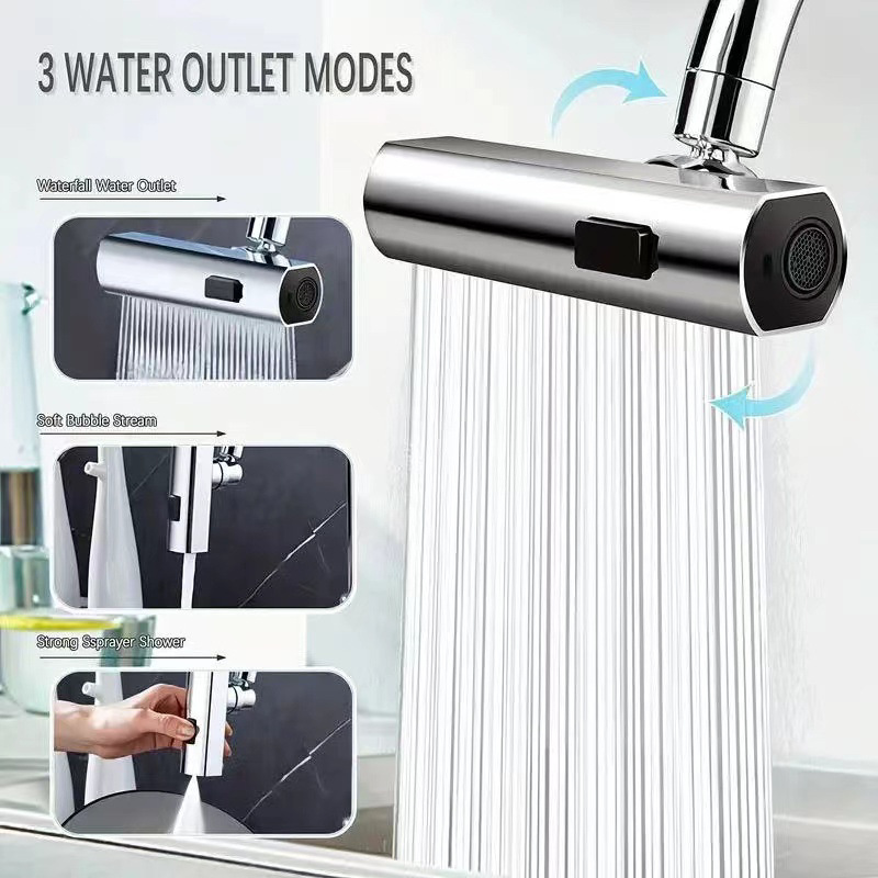 Kitchen Appliances Unit - Yeni 3 Modlu Mutfak Musluk Evrensel