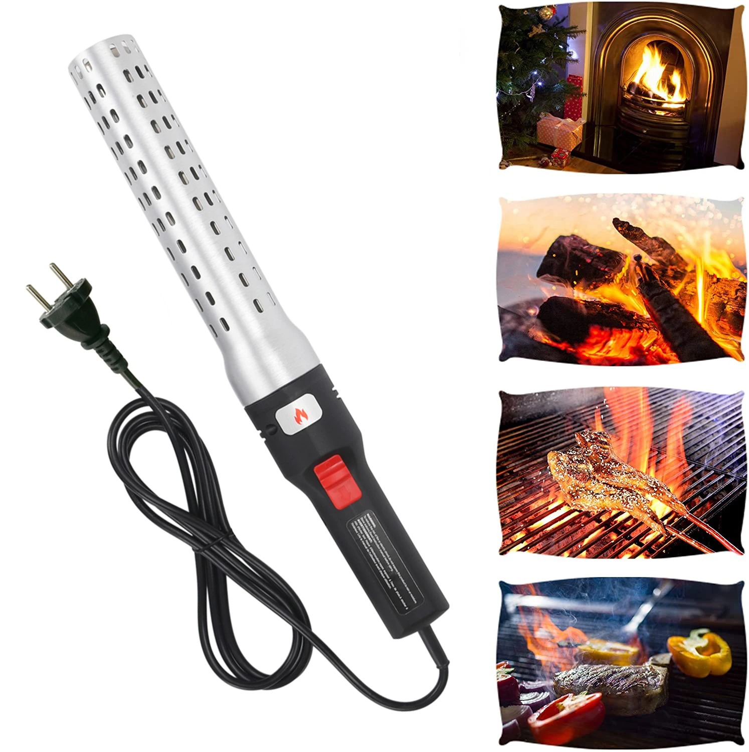 Electric Smoker Bbq - Kamado Barbekü Izgarası için Elektrikli Mangal