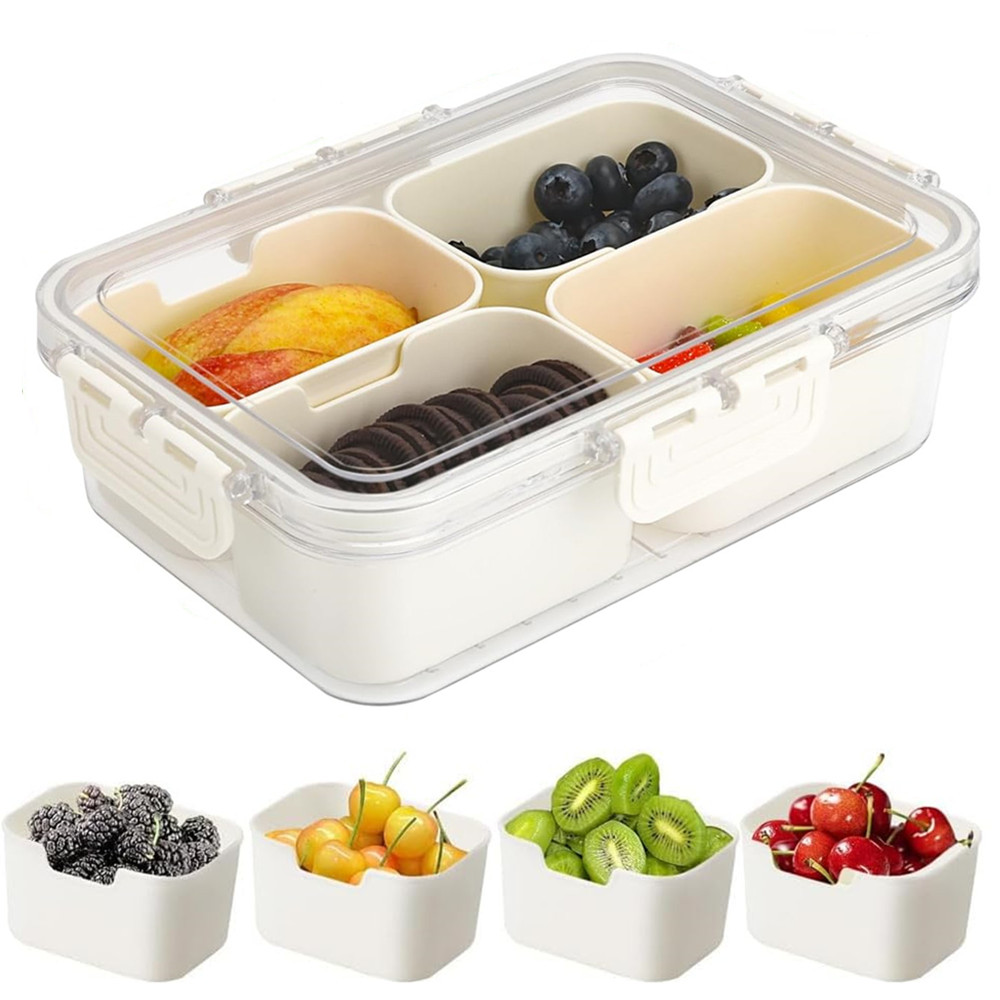 Kitchen Appliances Organizer - Taşınabilir Gıda Saklama Kutusu, Atıştırmalık Saklama