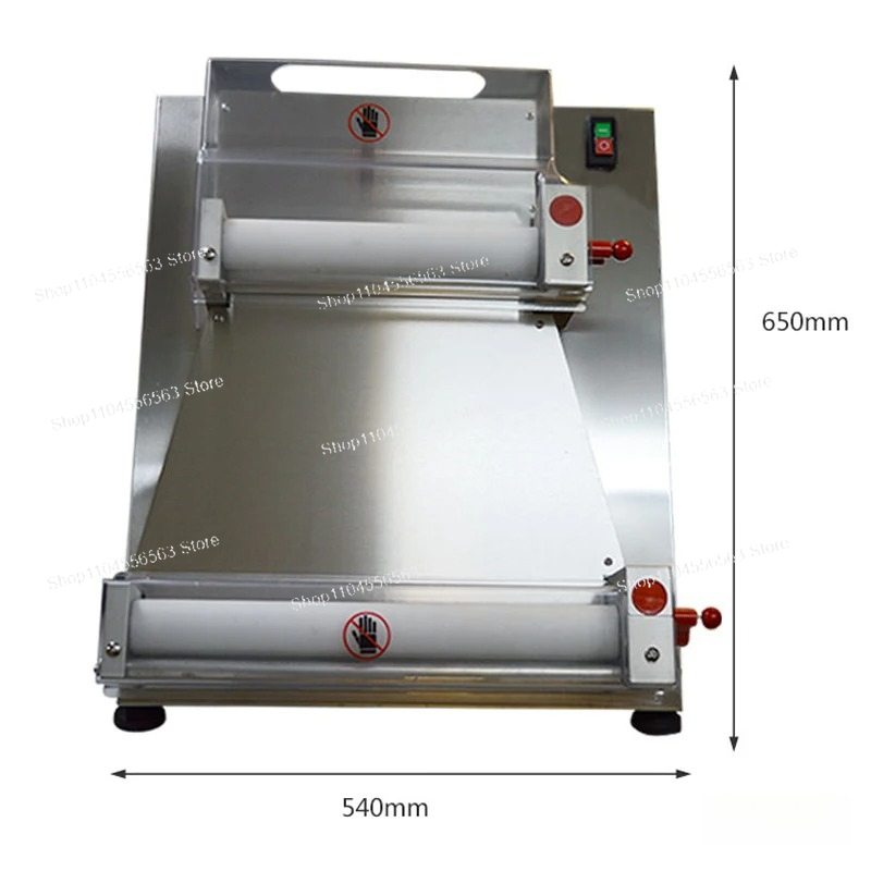 Pasta Machine Electric - 40cm Ticari Hamur Presleme Makinesi Otomatik