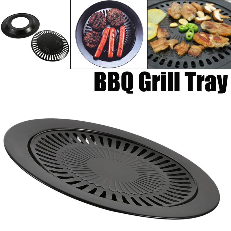 Electric Smoker Bbq - Dumansız Barbekü ızgara tavası Gaz Ev