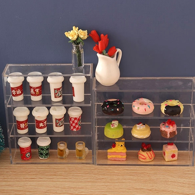 1 adet 1:12 Dollhouse minyatür - Kitchen Appliances Organizer incelemesi ve fiyatı