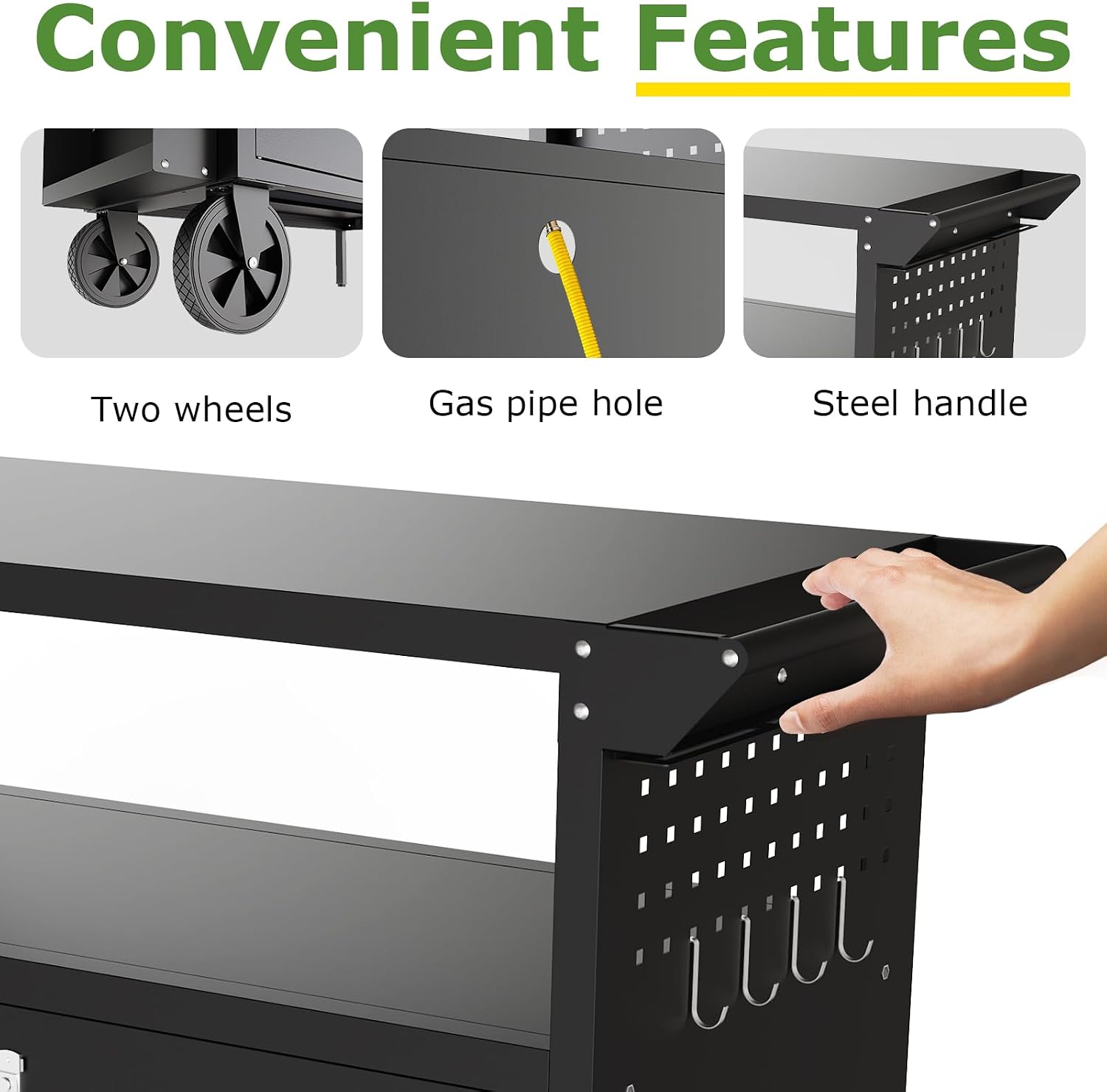 Açık Hava Izgara Arabası Masas - Kitchen Appliances Organizer incelemesi ve fiyatı