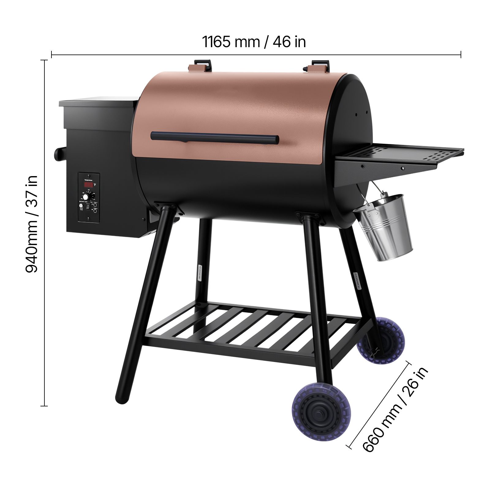 Odun Peleti Izgara Füme Ocak,  - Electric Smoker Bbq incelemesi ve fiyatı