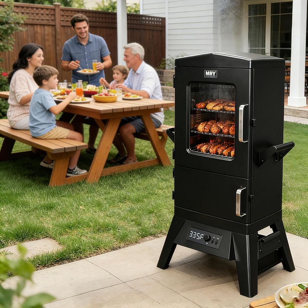 Büyük Kapasiteli Elektrikli Ba - Electric Smoker Bbq incelemesi ve fiyatı