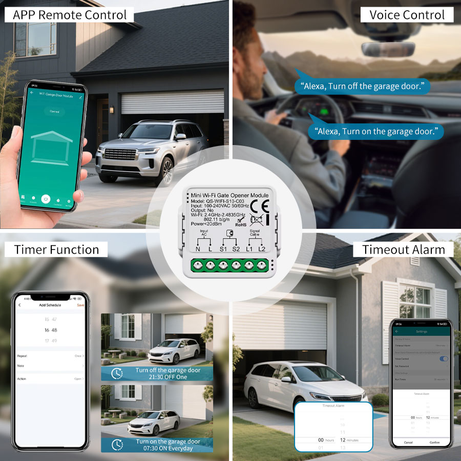 Tuya Akıllı WiFi veya Zigbee G - Kitchen Appliances Garage incelemesi ve fiyatı