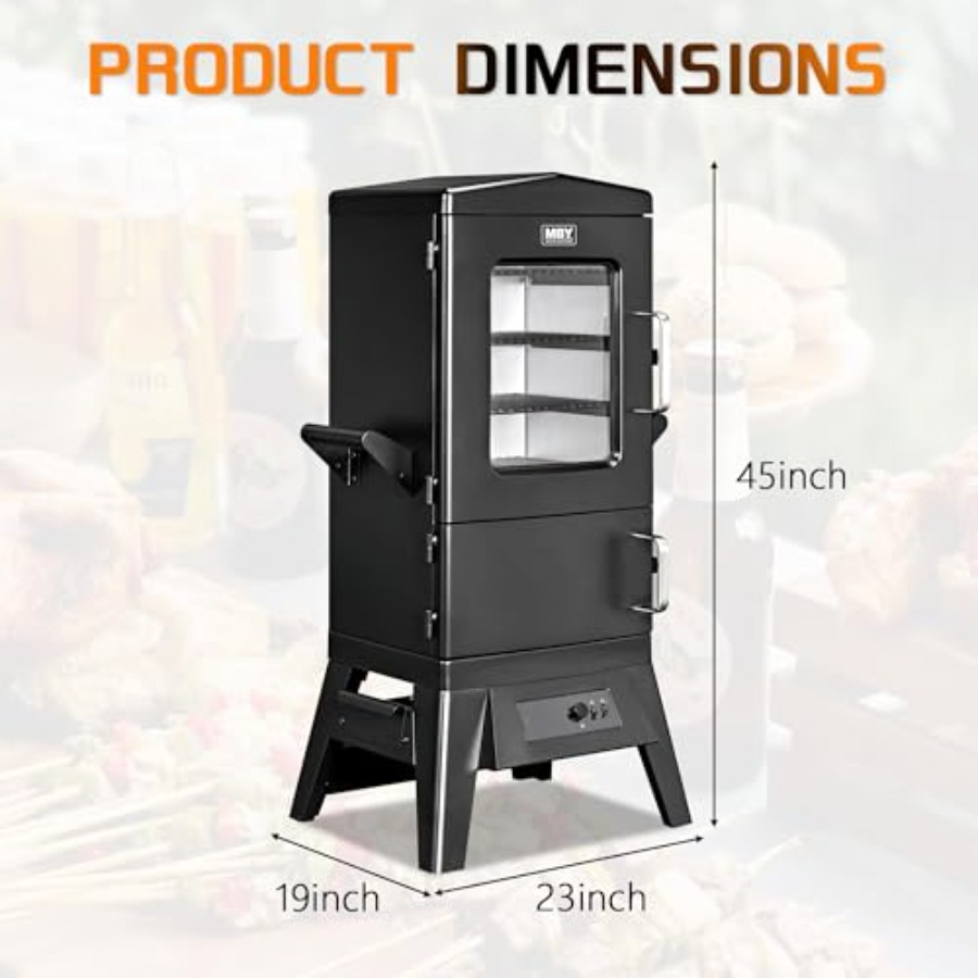 Dış mekan barbeküsü için büyük - Electric Smoker Bbq incelemesi ve fiyatı