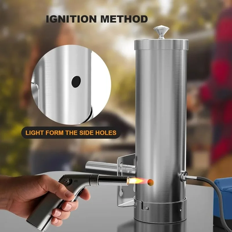 Kapaklı ve Hava Pompalı Taşına - Electric Smoker Bbq incelemesi ve fiyatı