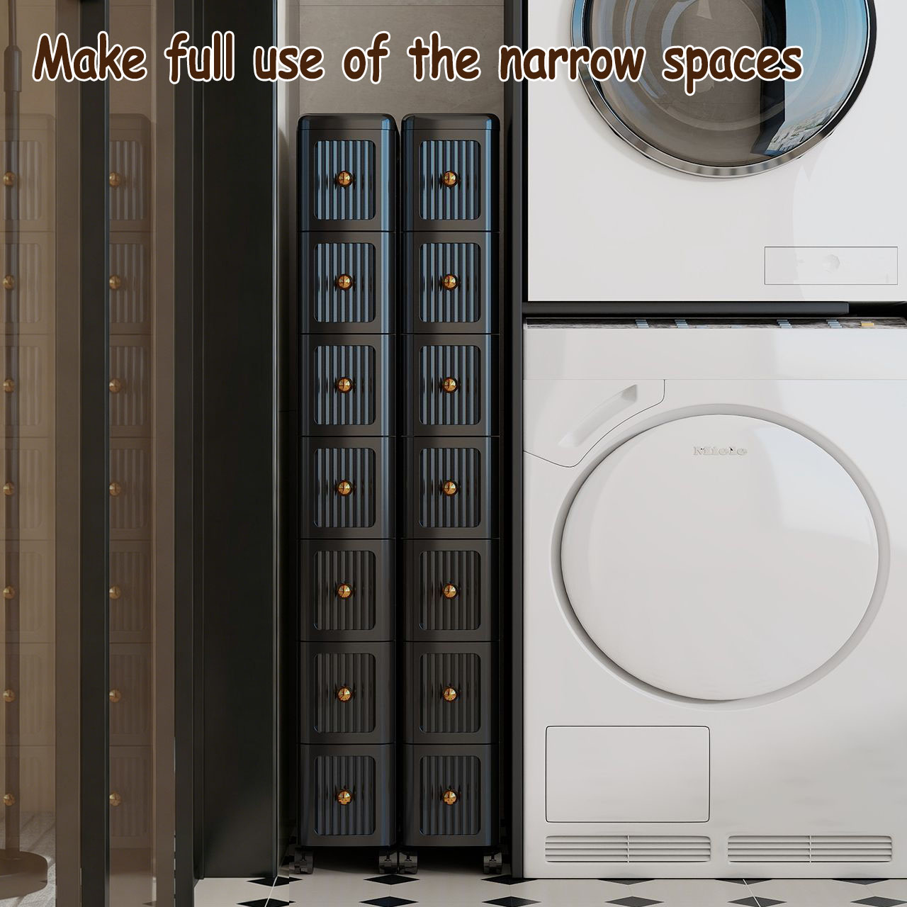 15CM Dar Aralıklı Çekmeceli De - Kitchen Appliances Organizer incelemesi ve fiyatı