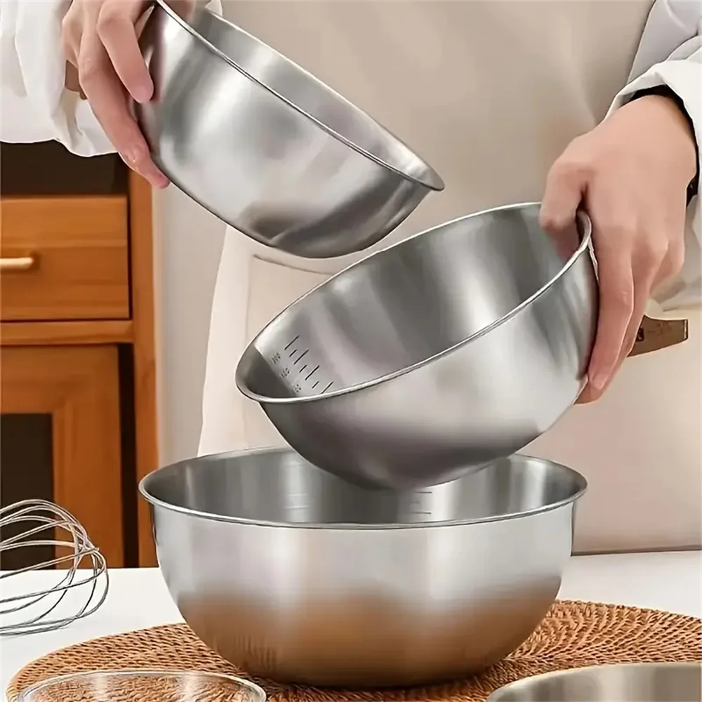 1-3 Paslanmaz Çelik Kase Seti, - Kitchen Appliances Organizer incelemesi ve fiyatı