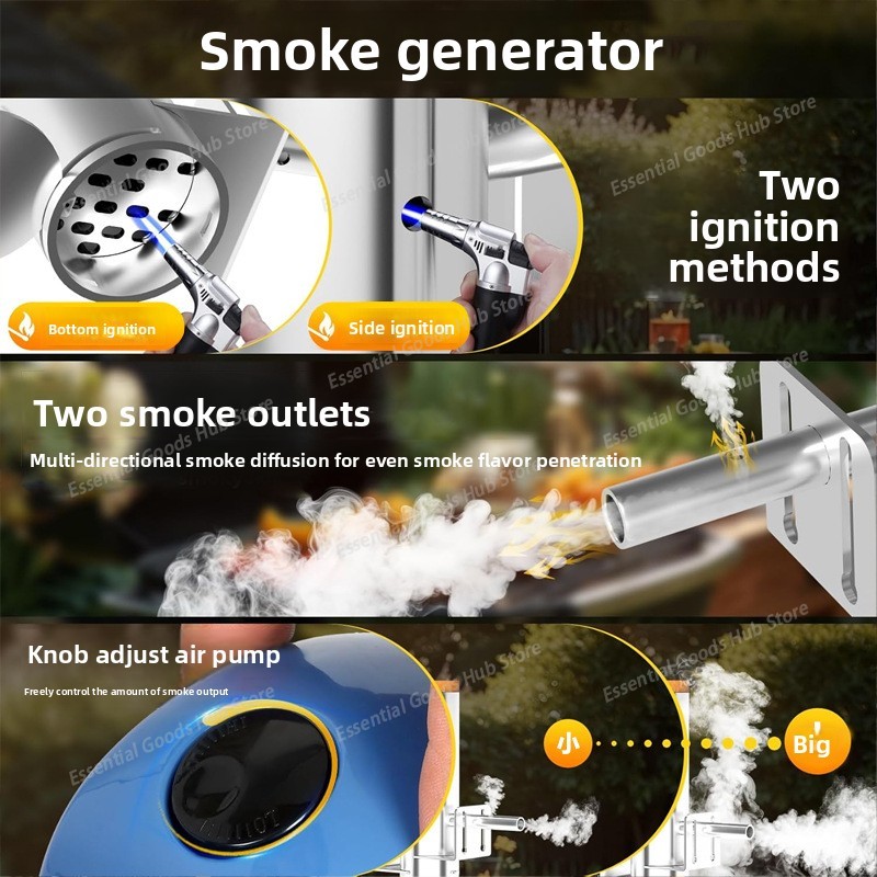 Barbekü, Sosis, Bacon ve Kızar - Electric Smoker Bbq incelemesi ve fiyatı