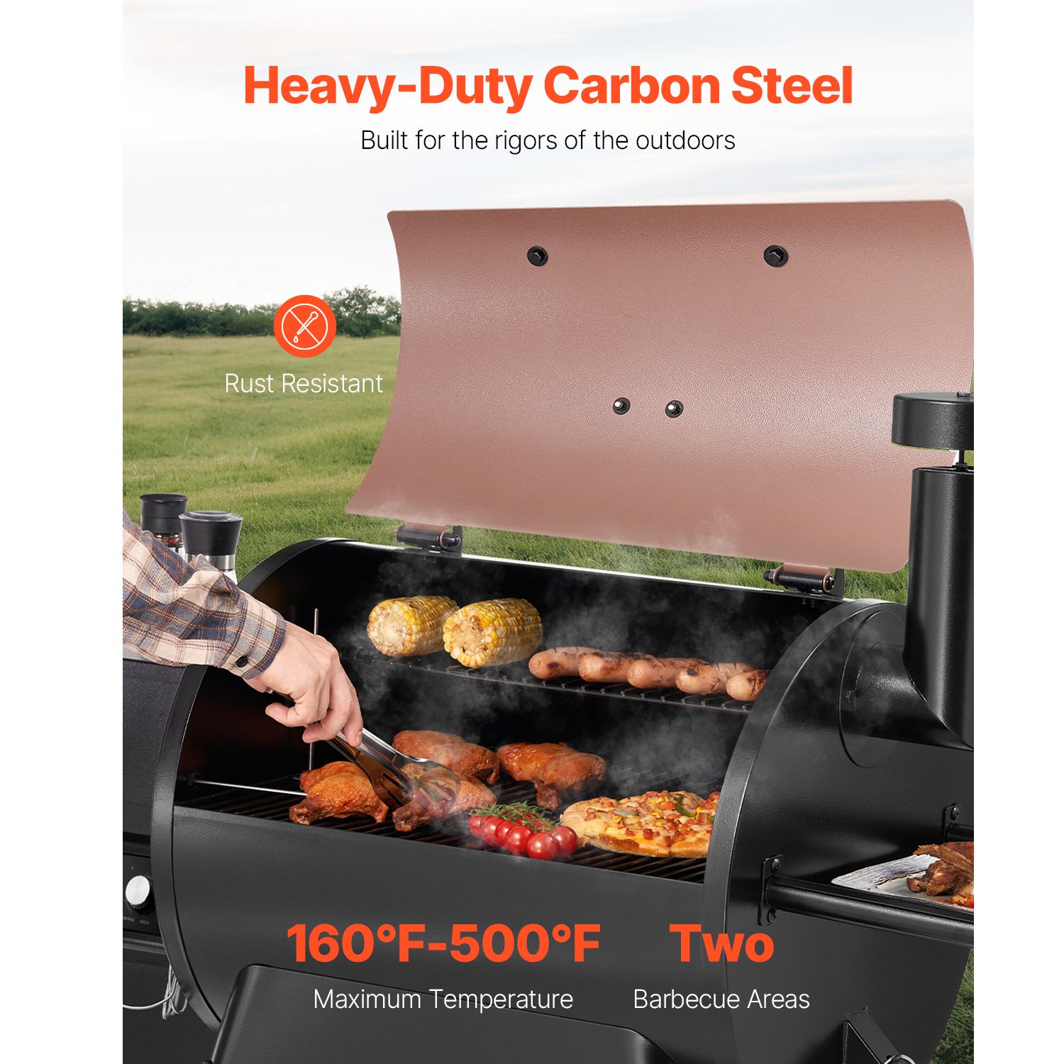 Odun Peleti Izgara Füme Ocak,  - Electric Smoker Bbq incelemesi ve fiyatı